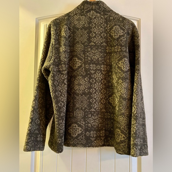 Gap Vintage Sherpa Pullover Jacket.  Size Large. - Picture 5 of 9